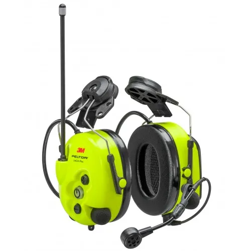 Активни комуникационни антифони 3M PELTOR LiteCom Plus за каска