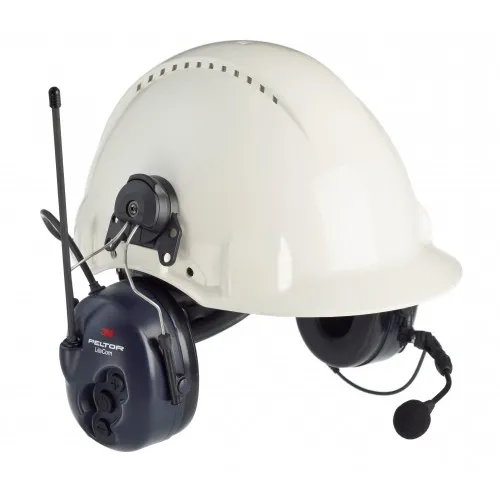 Активни комуникационни антифони 3M PELTOR LiteCom за каска