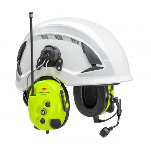 Активни комуникационни антифони 3M PELTOR LiteCom Plus за каска