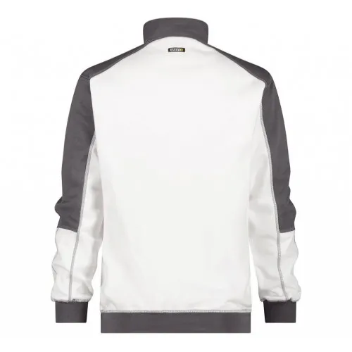 Работен суитшърт DASSY Basiel White/Cement Grey 