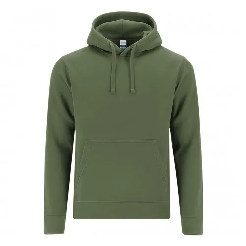 Суитшърт с качулка Drac Olive Green