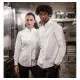 Бяла мъжка готварска куртка Segers 1117 Stretch – TENCEL Lyocell-1117275000-3