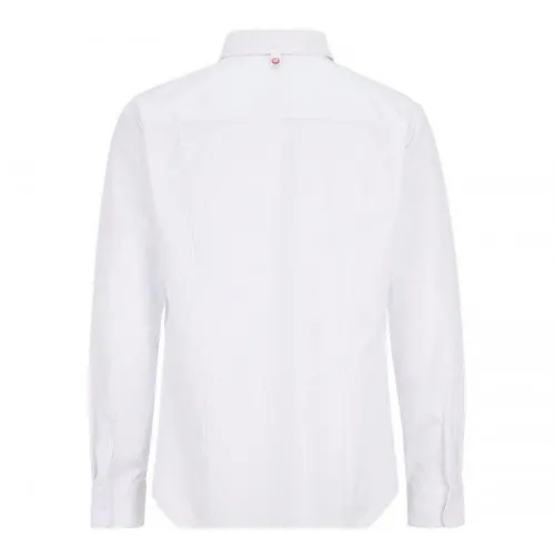 Бяла мъжка готварска куртка Segers 1117 Stretch – TENCEL Lyocell