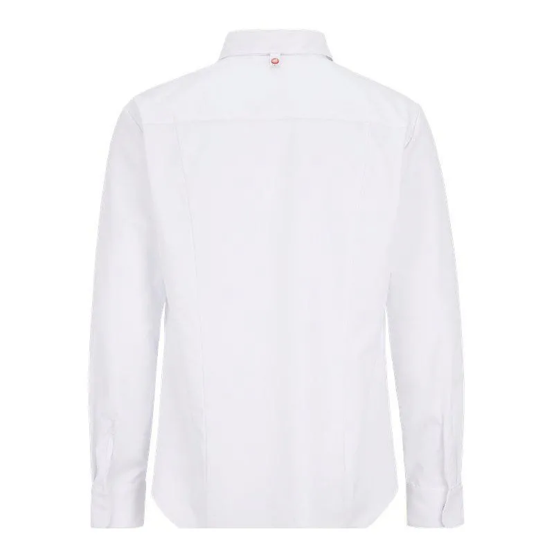 Бяла мъжка готварска куртка Segers 1117 Stretch – TENCEL Lyocell-1117275000-2