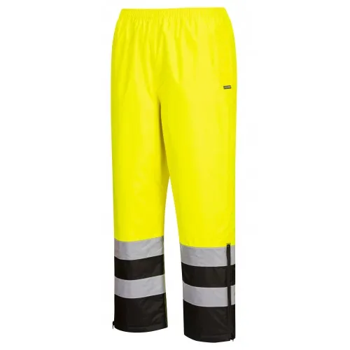 Зимни сигнални работни панталони S598 Yellow