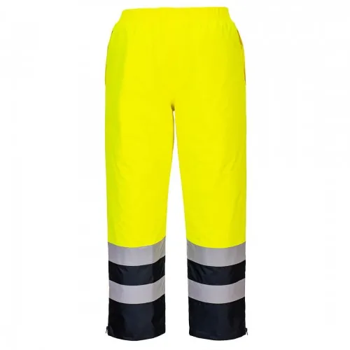 Зимни сигнални работни панталони S598 Yellow